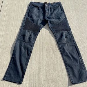Ring of Fire Mens Dark Navy 32x32 Slim Jeans